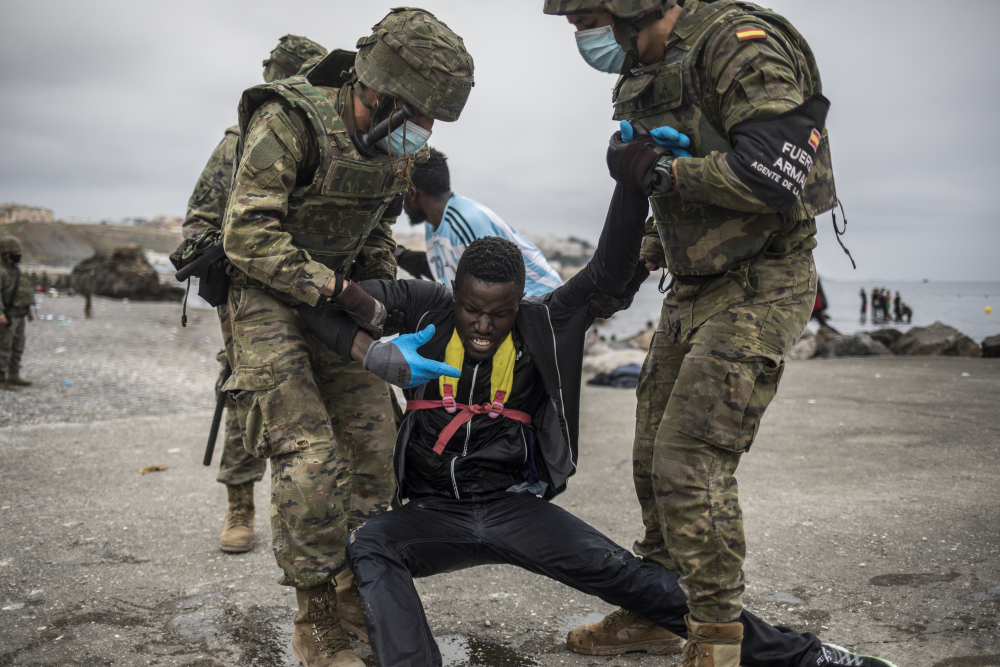 APTOPIX_Spain_Europe_Migrants_14847