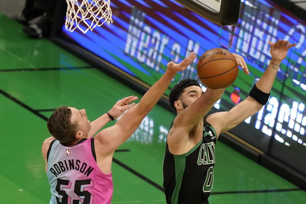 Duncan Robinson, Jayson Tatum