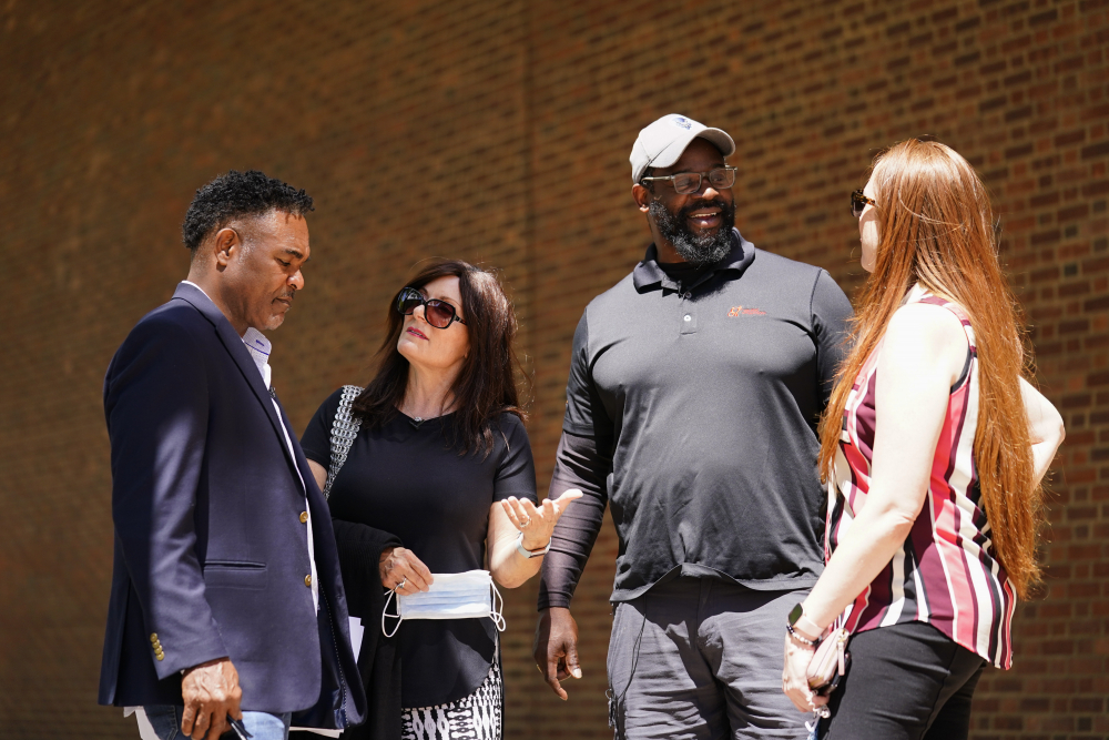 Ken Jenkins, Amy Lewis, Clarence Vaughn III, Brooke Vaughn