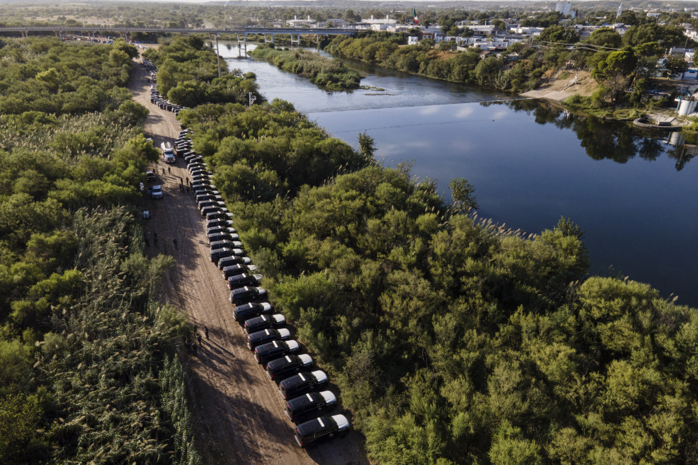 Mexico US Border Migrants