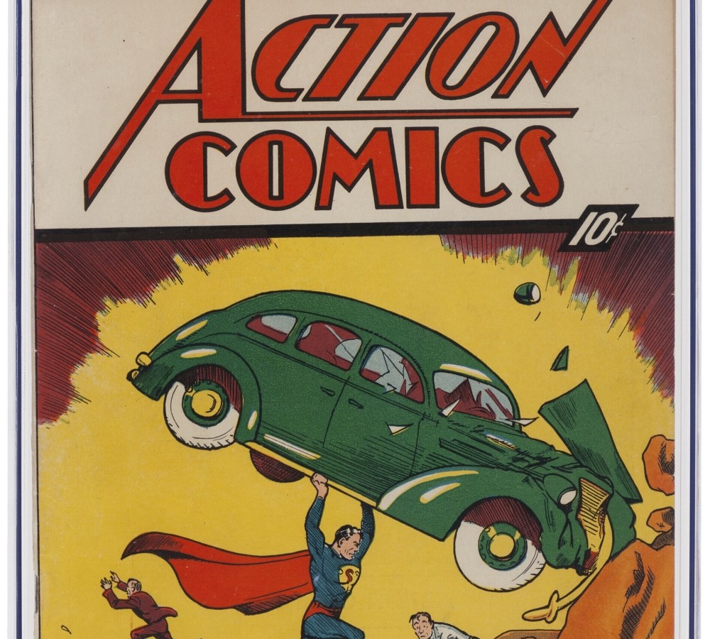 Superman Comic Auction